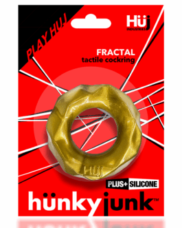 Fractal – Tactiele Cockring – Brons
