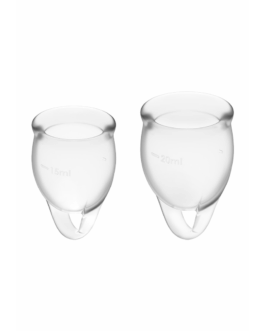 Voel je Zeker – Menstruatiecup – Transparant