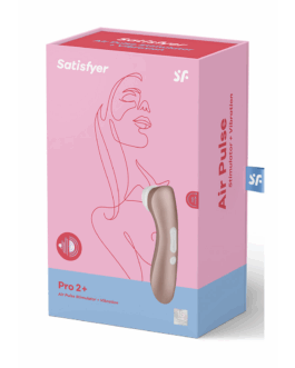 Pro 2Plus – Airpulse Stimulator en Vibration – Licht Goud