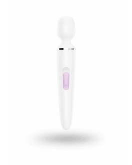 Wand-er Woman – Wand Vibrator – Wit/Chroom