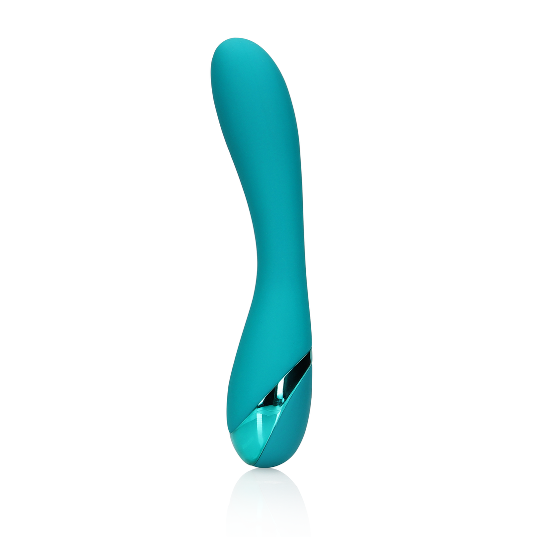 Glad Siliconen G-Spot Vibrator - Teal Blauw - Afbeelding 6
