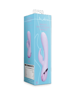 Zachte Silicone Konijn Vibrator – Digitale Lavendel