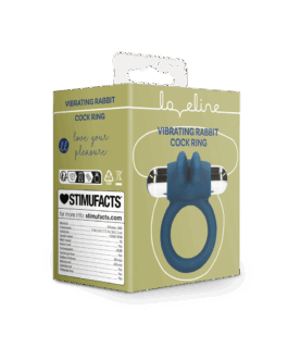 Vibrerende Rabbit Cock Ring – Baltisch Blauw