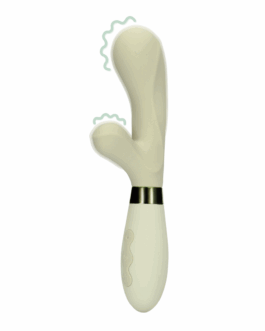 Siliconen Rabbit Vibrator – Misty Green
