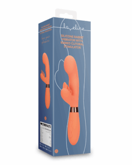 Siliconen Rabbit Vibrator met Geribbelde Clitorale Stimulator – Glazed Carrots