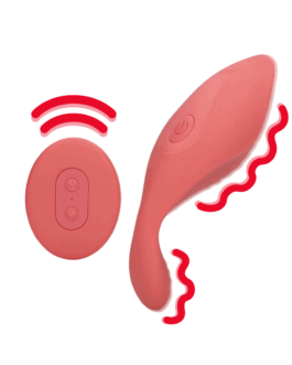 Panty Vibrator met Afstandsbediening – Brighto Rood