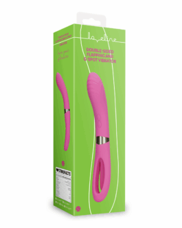 Dubbelzijdige flapper en G-Spot vibrator – Uitbundig Roze