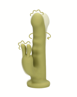 Ultra zachte silicone roterende rabbit vibrator