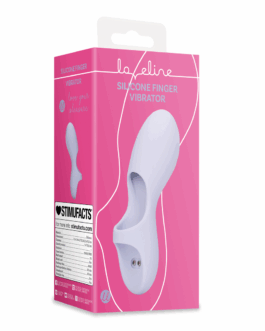 Siliconen Vinger Vibrator – Lavendel