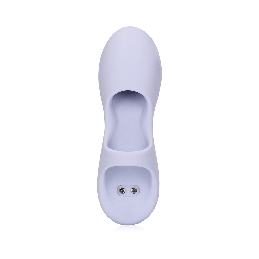 Siliconen Vinger Vibrator - Lavendel - Afbeelding 6
