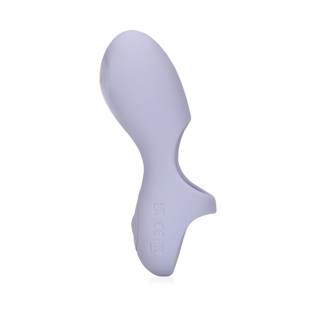 Siliconen Vinger Vibrator - Lavendel - Afbeelding 7
