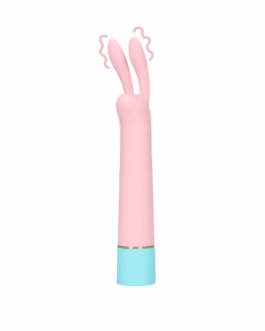 Mini Rabbit Vibrator met USB Oplader – Cherry Chiffon