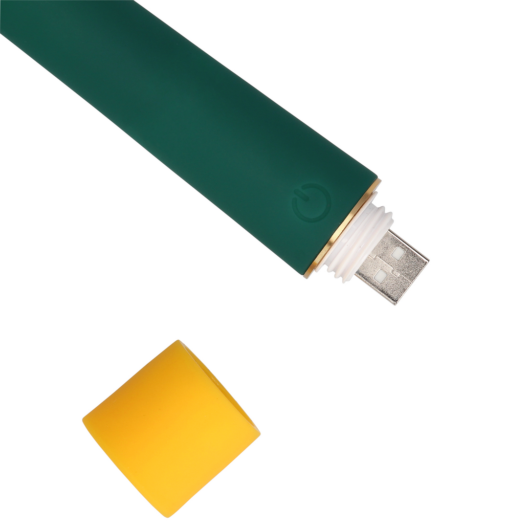 Soepel Mini Vibrator met USB Oplader - Oude Zee - Afbeelding 6