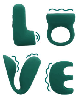 ‘LOVE’ (S)explore Set – Groene Kristal