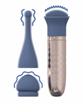 Thrill – Verwisselbare Vibrator – Blauw