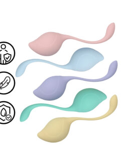 Beckenbodentrainingsset – Multicolor