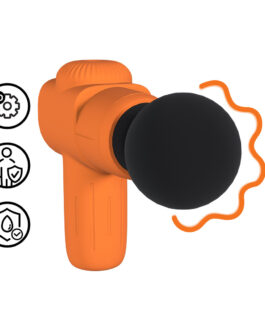 Mini Oplaadbare Microboost Massager – Oranje