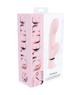 Mystique – Geribbelde Konijnen Vibrator – Roze