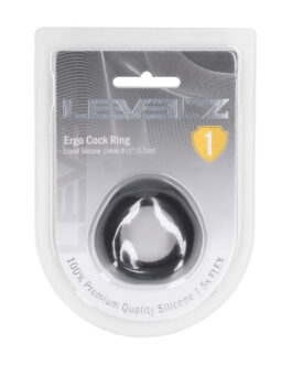 Ergo Liquid Silicone Cockring – Zwart