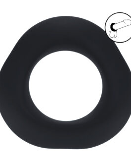 Ergo Liquid Silicone Cockring – Zwart