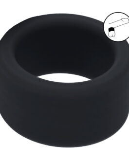 Vloeibare Silicoen Balriem – M – 34mm – Zwart