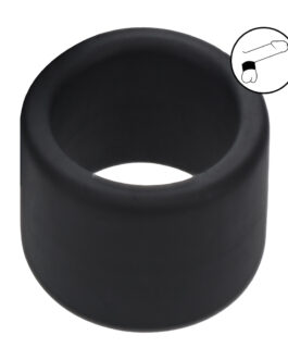 Vloeibare Siliconen Balriem – L – 34mm – Zwart