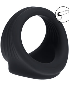 Siliconen Cock- en Ballenharnas – Zwart