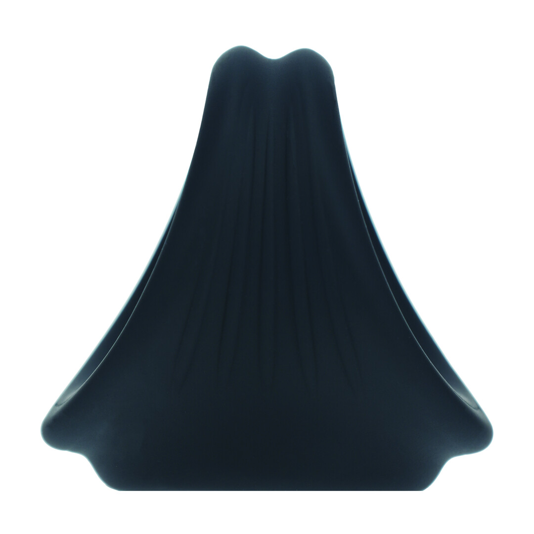 Siliconen Cock- en Ballenharnas - Zwart - Afbeelding 4