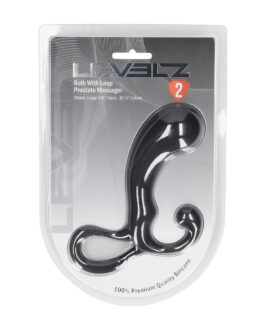 Lamp met Lussen Silicium Prostaat Massager – L – Zwart