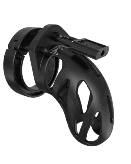 Model 24 – Chastity Cage – 3.5” / 9 cm – Zwart