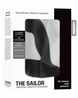 The Sailor – Vibrating Prostate Stimulator – Black