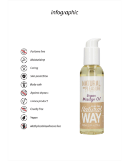 Vegan Massage Olie – 5 fl oz / 150 ml