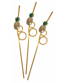 Tropische Drinkriet – Ananas