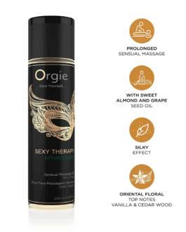 Sexy Therapy Aphrodisiac – Massageolie – 7 fl oz / 200 ml