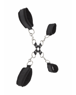 Hand- en enkelboeien met klittenband