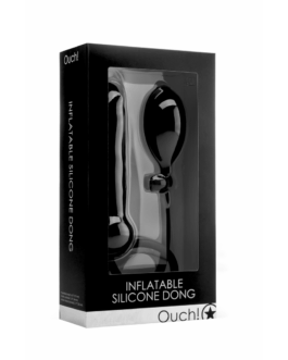 Opblaasbare Siliconen Dong