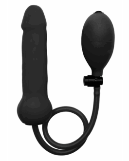 Opblaasbare Siliconen Dong