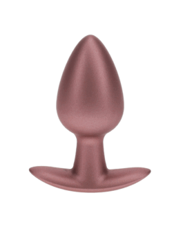 Zachte Siliconen Anale Plug – Medium – 3,1 / 7,9 cm – Roségoud