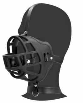 Muilezel met Verwijderbare Ball Gag – Zwart