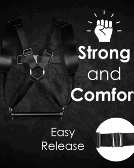 BSDM Harnas Beperking – Zwart