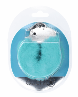 Zware Fluffy Handboeien – Blauw