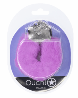 Classic Fluffy Handboeien – Paars