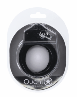 Classic metalen handboeien – Zwart