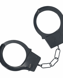 Classic metalen handboeien – Zwart