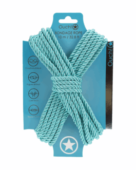 Polyester Bondage Touw – 10 m / 32,8 ft – Blauw