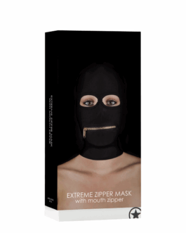 Extreme Zipper Mask met Mond Rits