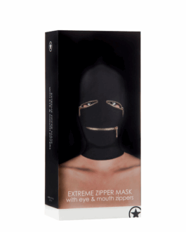 Extreme Zipper Mask met Oog en Mond Zipper