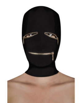 Extreme Zipper Mask met Oog en Mond Zipper