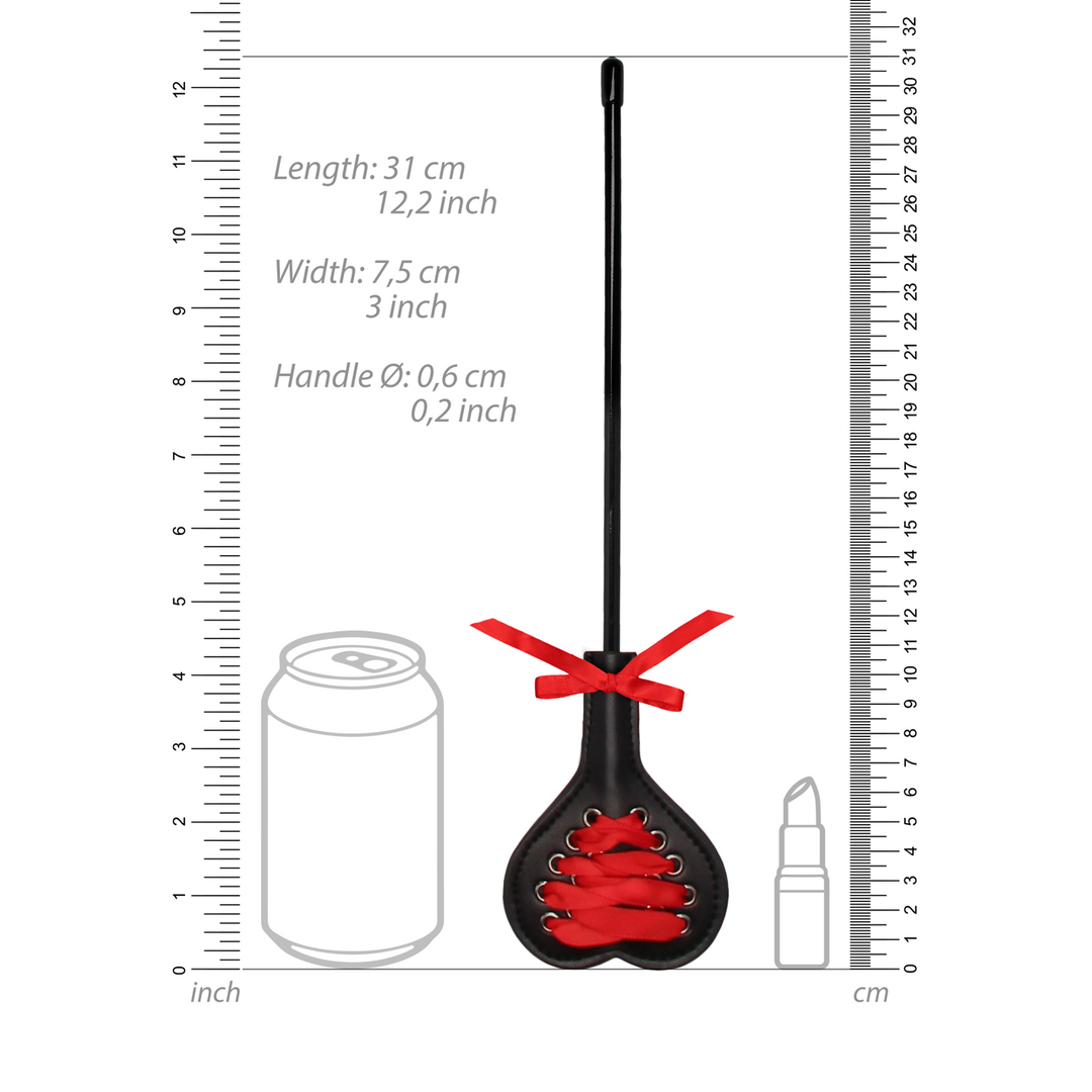 Hartvormige Crop met Rode Kant - Afbeelding 3