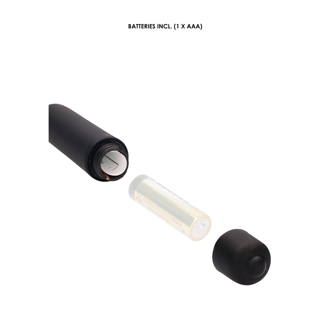 Silicone Vibrerende Bullet Plug Extra Lang - Afbeelding 6